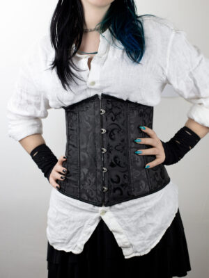Gothic Underbust Brocade Korset