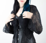 Spiderweb Mesh Bolero – Gotik bolero sa motivima paukove mreže