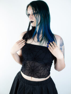 Web of Desire - Crni Top