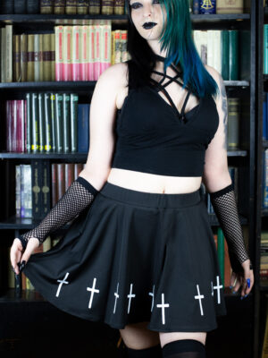 Suknja sa krstovima - Crossline Rebellion Skirt