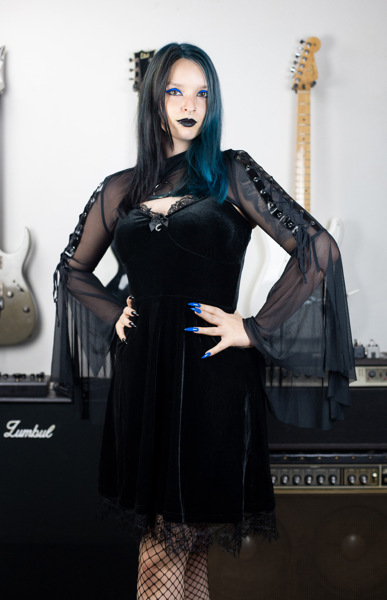 Nocturne Lace-Up Bolero - Bolero sa pertlama
