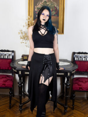 "Shadow Siren Skirt" - Suknja sa pertlama