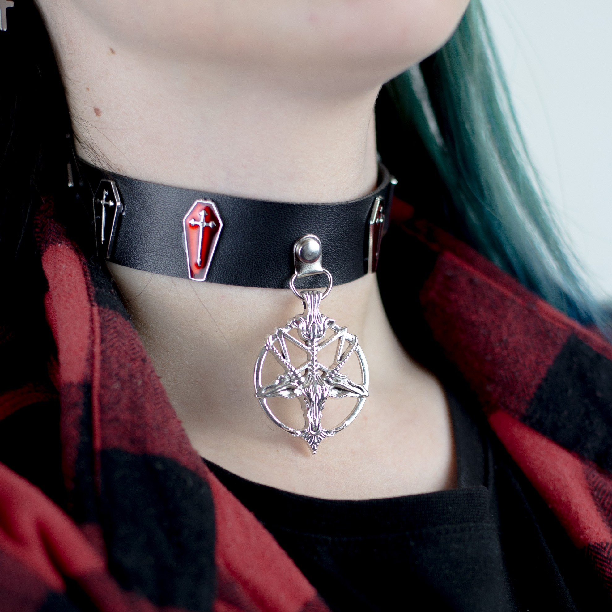 Coffin Omen Choker - Čoker