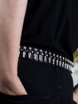 Black Caliber Belt - Kaiš sa mecima