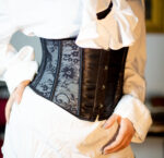 Midnight Lace Underbust Corset